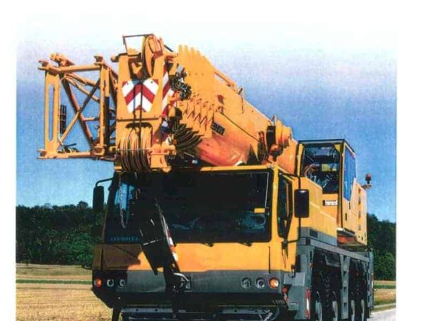 Liebherr LTM 1100-4.1 All Terrain Crane Load Chart