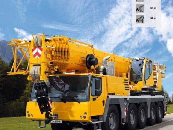 Liebherr LTM 1110-5.1 All Terrain Crane Load Chart