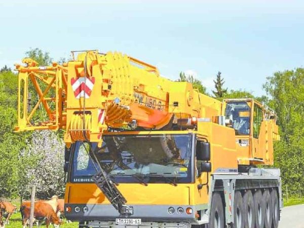 Liebherr LTM 1150-6.1 All Terrain Crane Load Chart