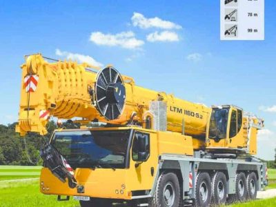 Liebherr LTM 1160-5.2 All Terrain Crane Load Chart