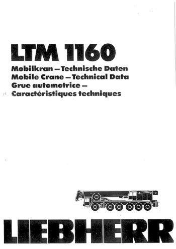 liebherr ltm 1160