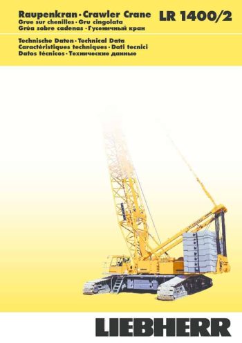 Liebherr LR1400-2 Technical Data mt thumbnail of Liebherr LR1400-2 Technical Data mt