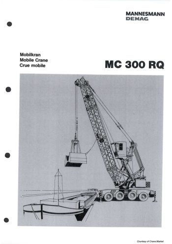 Demag MC 300 RQ Lattice Boom Truck Crane (Harbour Crane) Demag MC 300 RQ Lattice Boom Truck Crane (Harbour Crane)