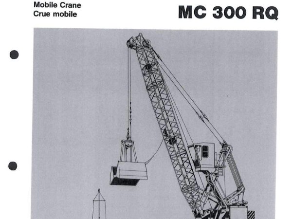 Demag MC 300 RQ Lattice Boom Truck Crane (Harbour Crane)