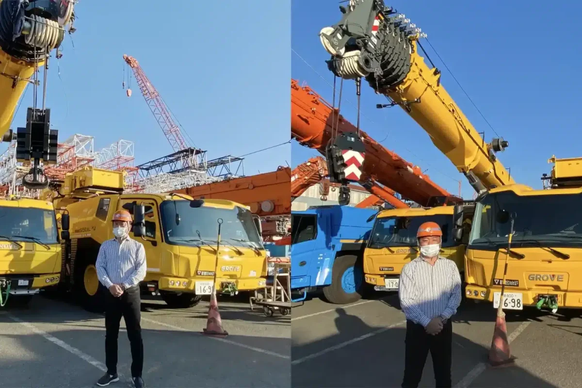 manitowoc appoints g machinery as new grove distributor in japan