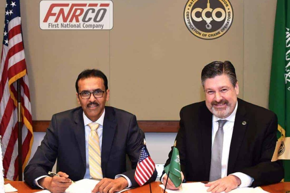 NCCCO crane operator testing for Saudi