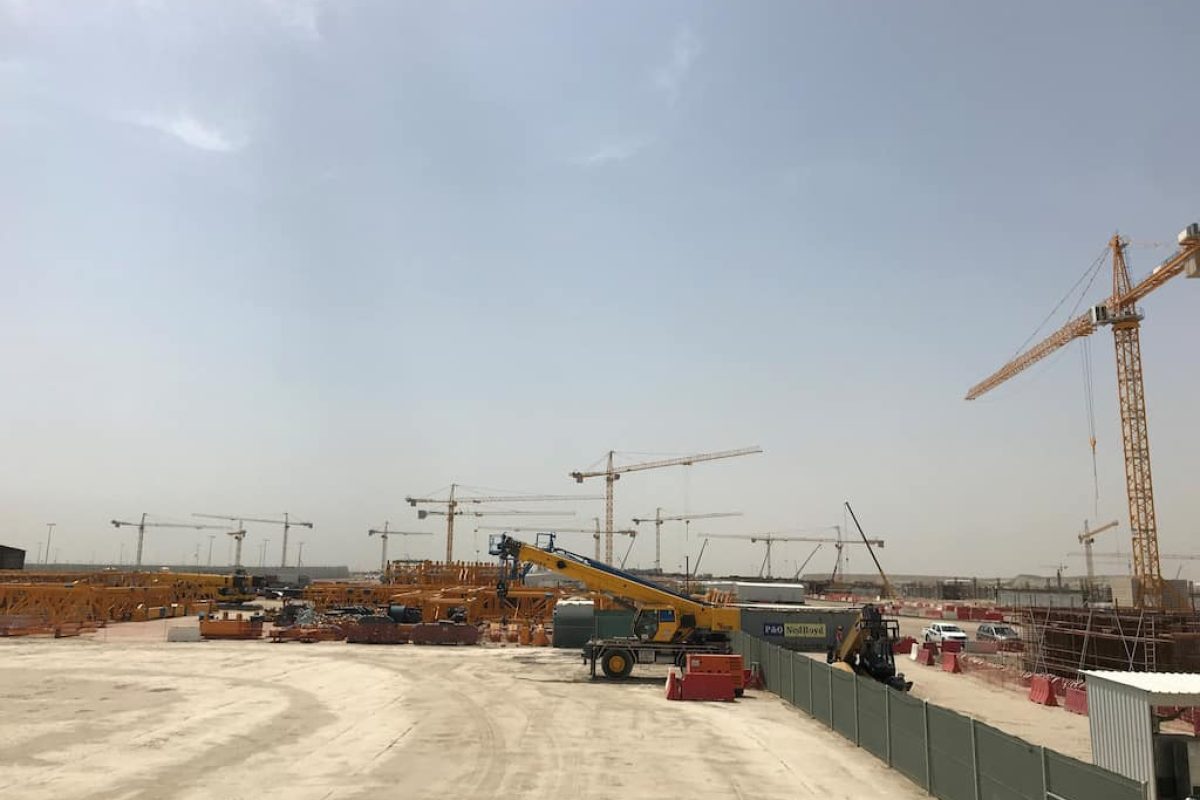 Limak İnşaat is using 26 Potain tower cranes to construct Kuwait International Airport’s new KD1.3 billion (US$4.3 billion) passenger terminal. Manitowoc’s distribution partner for much of the Middle East, NFT, has supplied the cranes, which include six high capacity Potain MD 1100 cranes, as well as 18 Potain MD 365 units and two Potain MC 125 cranes.
