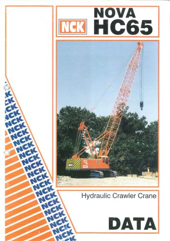 NCK Nova HC65 Crawler Crane NCK Nova HC65 Crawler Crane
