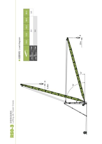 Zoomlion R50-3 Tower Crane Zoomlion R50-3 Tower Crane