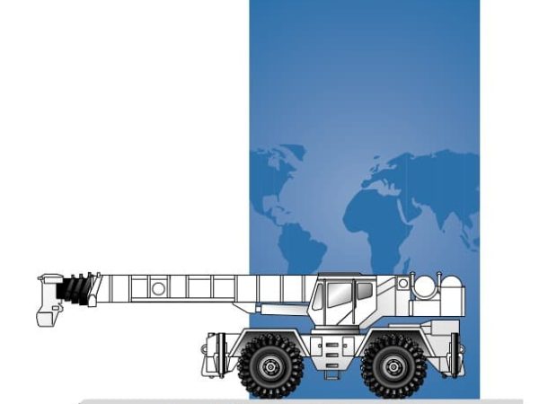 Grove RT865B Rough Terrain Crane Load Chart