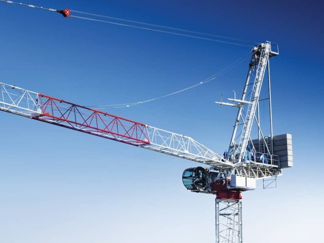 Raimondi unveils the LR273 luffing jib crane at Bauma 2019 in Munich, Germany