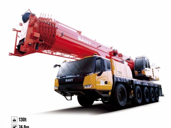 Sany SAC1300T7 All Terrain Crane Load Chart