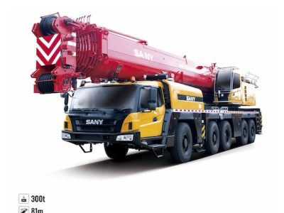 Sany SAC3000S8 load chart