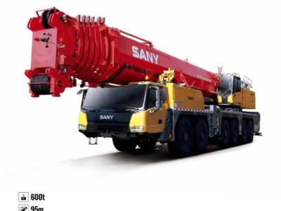 Sany SAC6000C8-8 All Terrain Crane Load Chart
