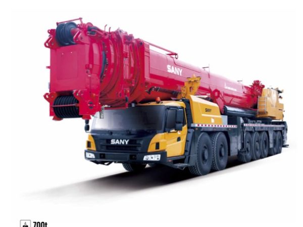 Sany SAC7000T7 All Terrain Crane Load Chart