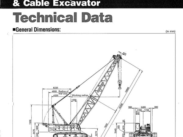 Sumitomo SC1000-2S Crawler Crane