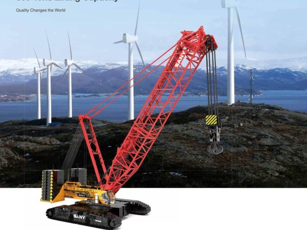Sany SCC6000A Crawler Crane