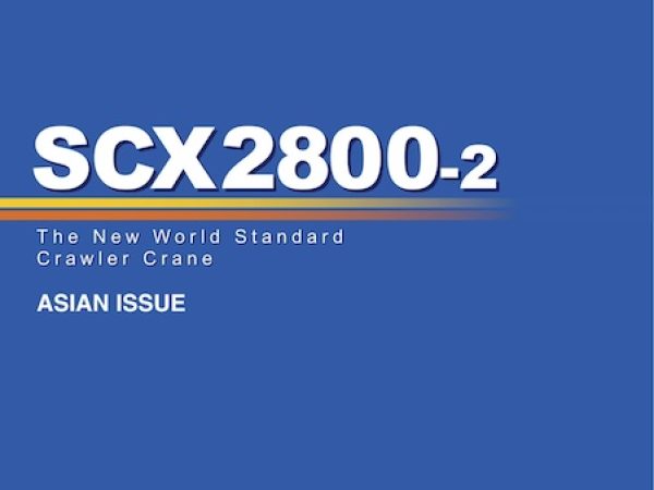 Hitachi Sumitomo SCX2800-2 Crawler Crane Load Chart