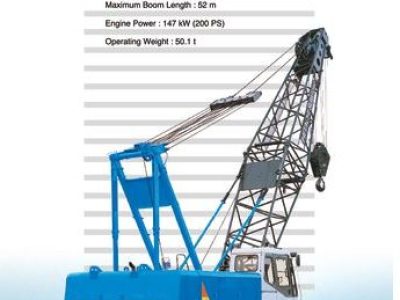 Hitachi Sumitomo SCX500 Crawler Crane Load Chart
