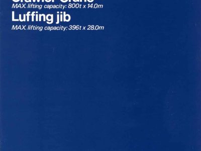 Kobelco SL-13000 Crawler Crane Load Chart