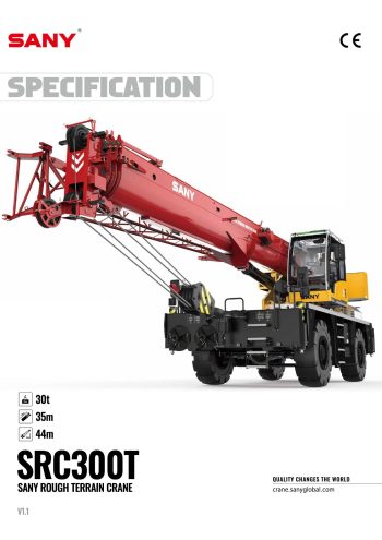 Sany SRC300T Hydraulic Truck Crane Sany SRC300T Hydraulic Truck Crane