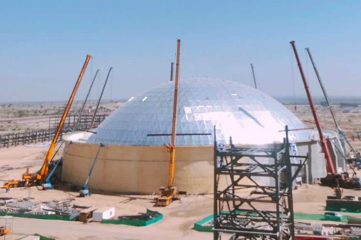 steel carriers lift dome 1