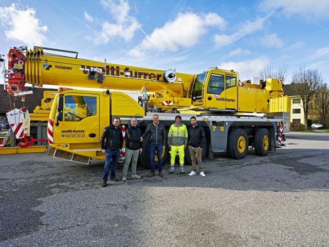 Tadano AC 4.070-2 All Terrain Crane for Welti Furrer