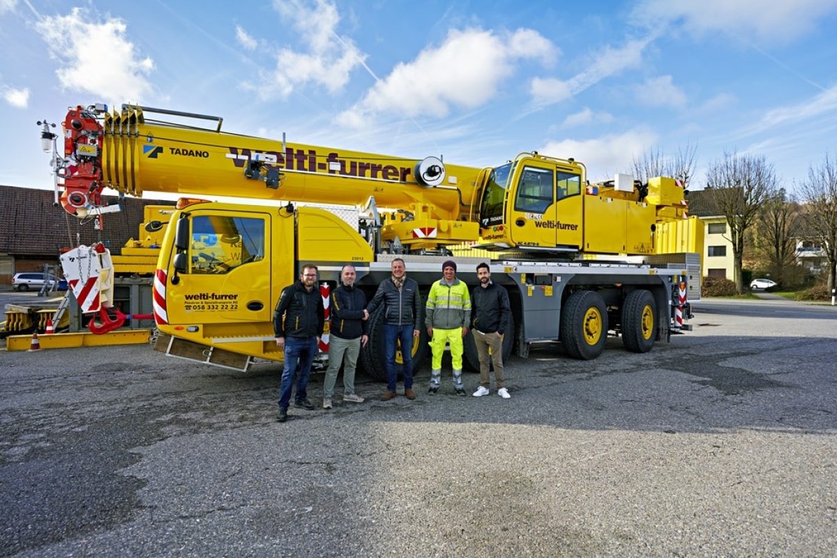 Tadano AC 4.070-2 All Terrain Crane for Welti Furrer