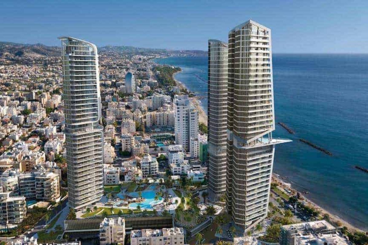 Trio of Potain tower cranes supports Trilogy Limassol Seafront project