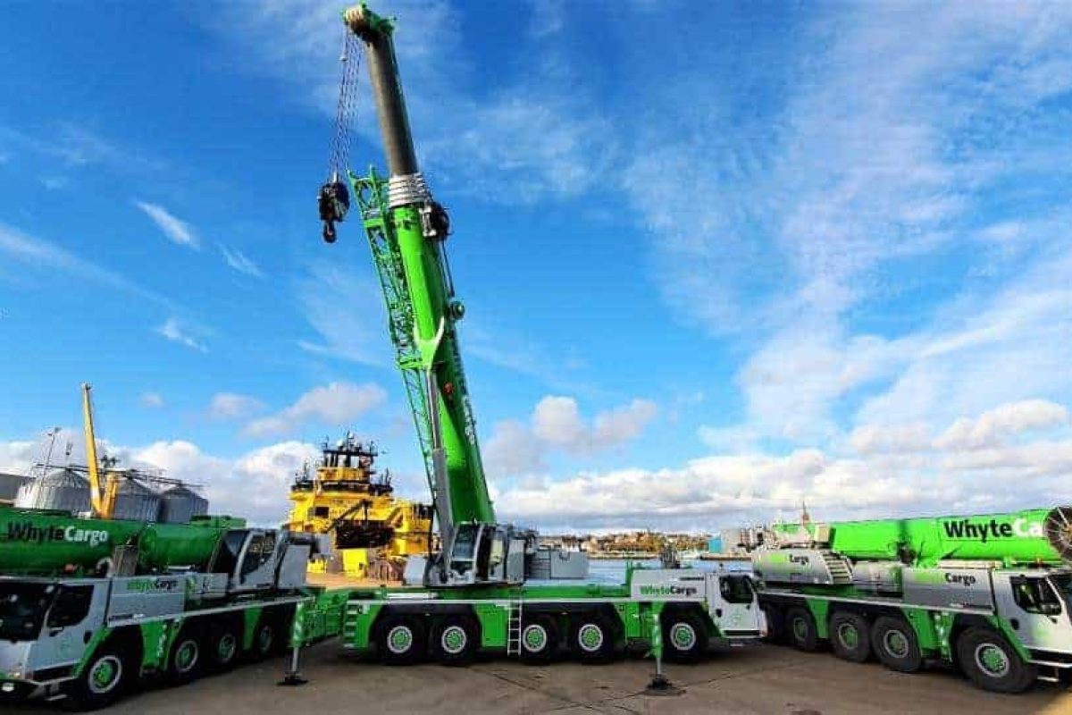 Whyte Cargo Handlers Has Taken Of A Liebherr Ltm 1250 5.1
