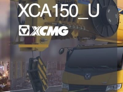 XCMG XCA150U All Terrain Crane Load Chart