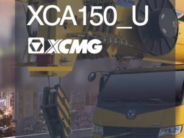 XCMG XCA150U All Terrain Crane Load Chart