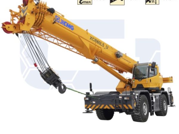 XCMG XCR60L5U Rough Terrain Crane Load Chart