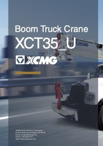 XCMG XCT35U Boom Truck Crane Load Chart XCMG XCT35U Boom Truck Crane Load Chart