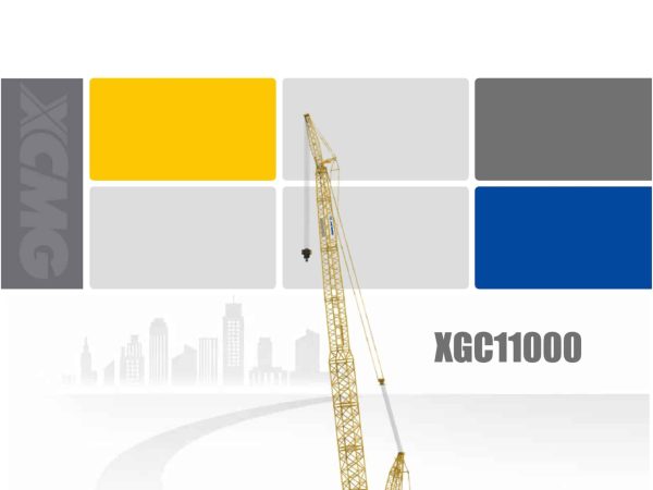 XCMG XGC11000 Crawler Crane