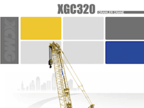 XCMG XGC320 Crawler Crane
