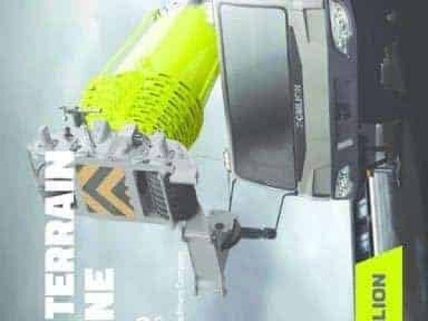 Zoomlion ZAT1500 All Terrain Crane Load Chart