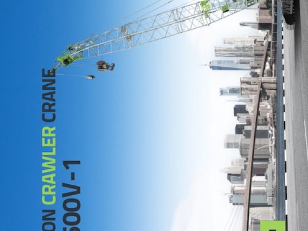 Zoomlion ZCC1500V-1 Crawler Crane Load Chart