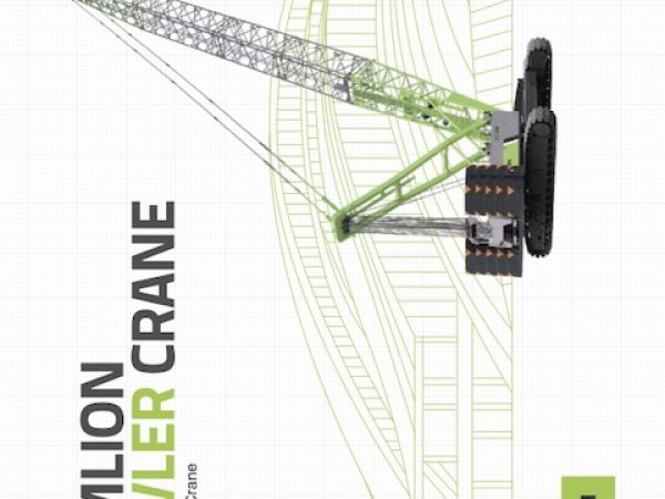 Zoomlion ZCC2000 Crawler Crane Load Chart
