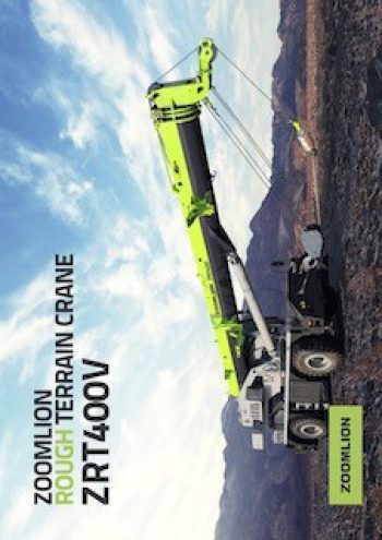 Zoomlionn ZRT400V Rough Terrain Crane Zoomlionn ZRT400V Rough Terrain Crane