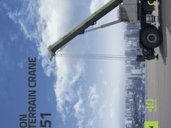 Zoomlion ZRT851E Rough Terrain Crane