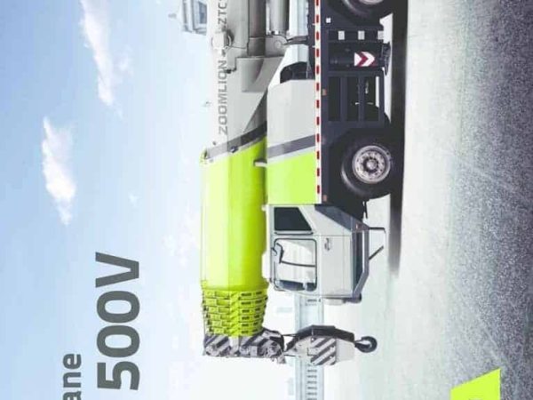 Zoomlion ZTC1500V Hydraulic Truck Crane Load Chart