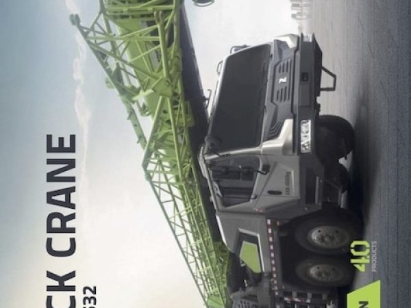 Zoomlion ZTC800R532 Hydraulic Truck Crane Load Chart