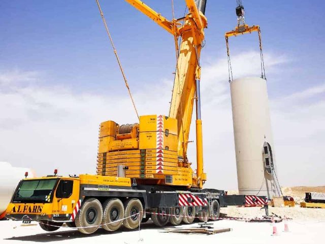 al faris setup wind farm in jordan copy