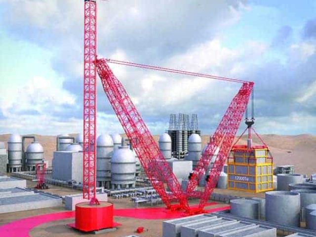 An artistic impression of Mammoet Focus