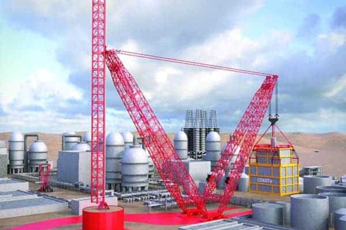 An artistic impression of Mammoet Focus