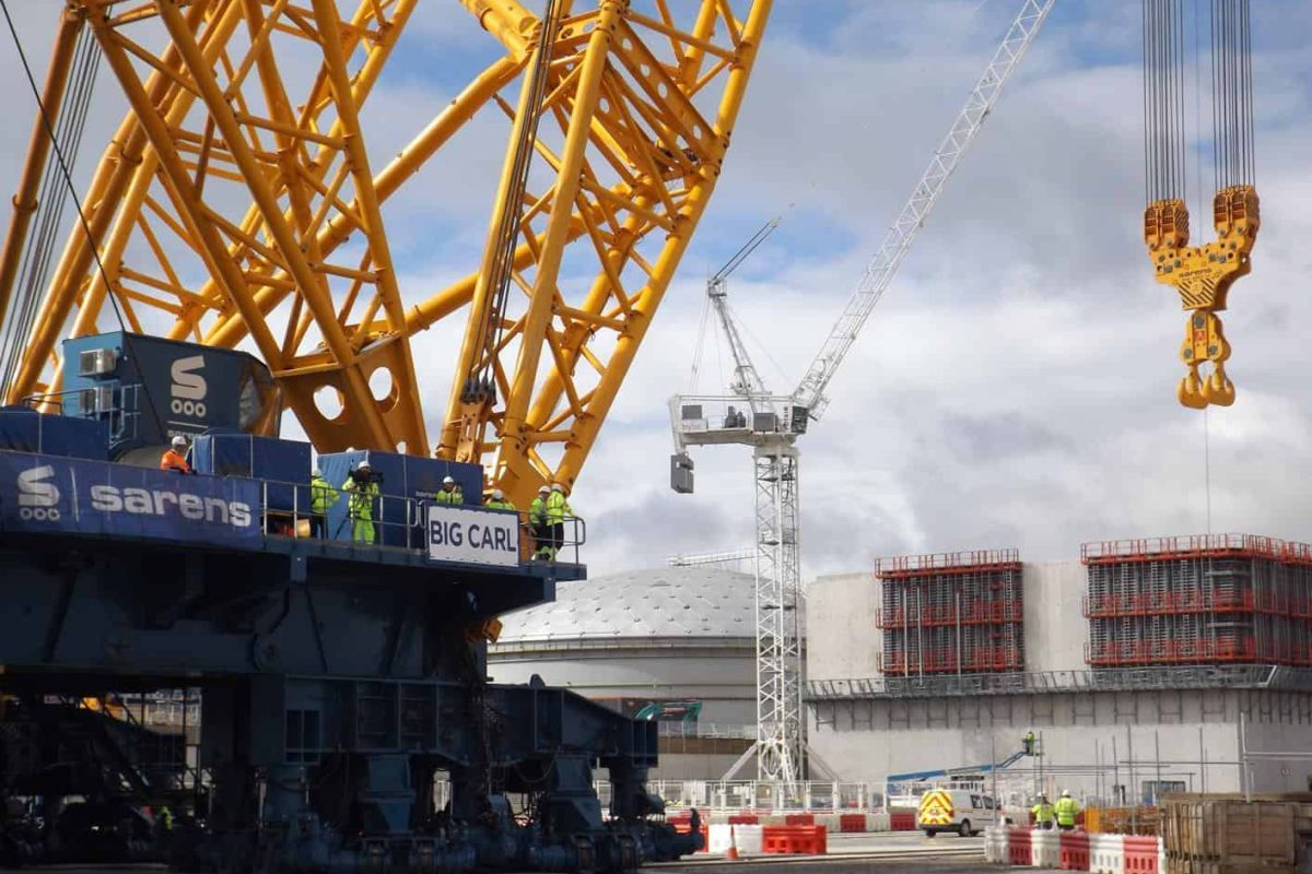 Big Carl - Sarens SGC-250 at Hinkley Point C