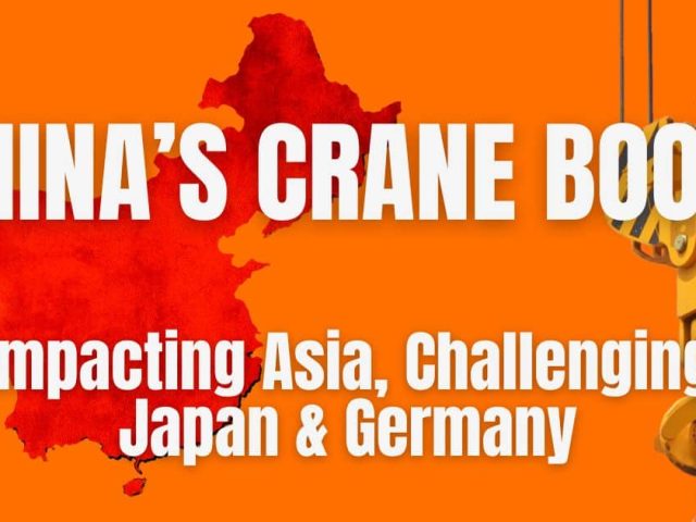 chinas crane manufacturing impact asia