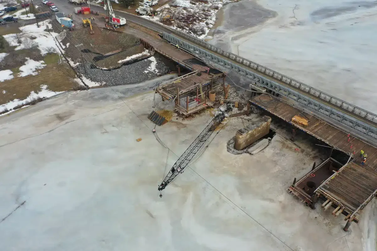 coles island crane collapse 2