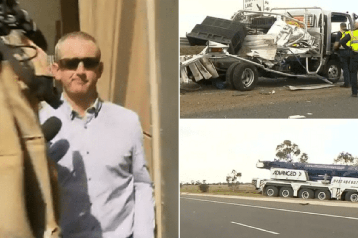 crane driver freed in victoria crane crash accident